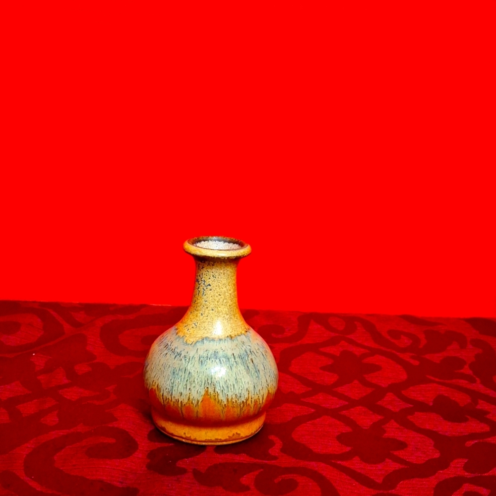 Speckled-Colored Vase